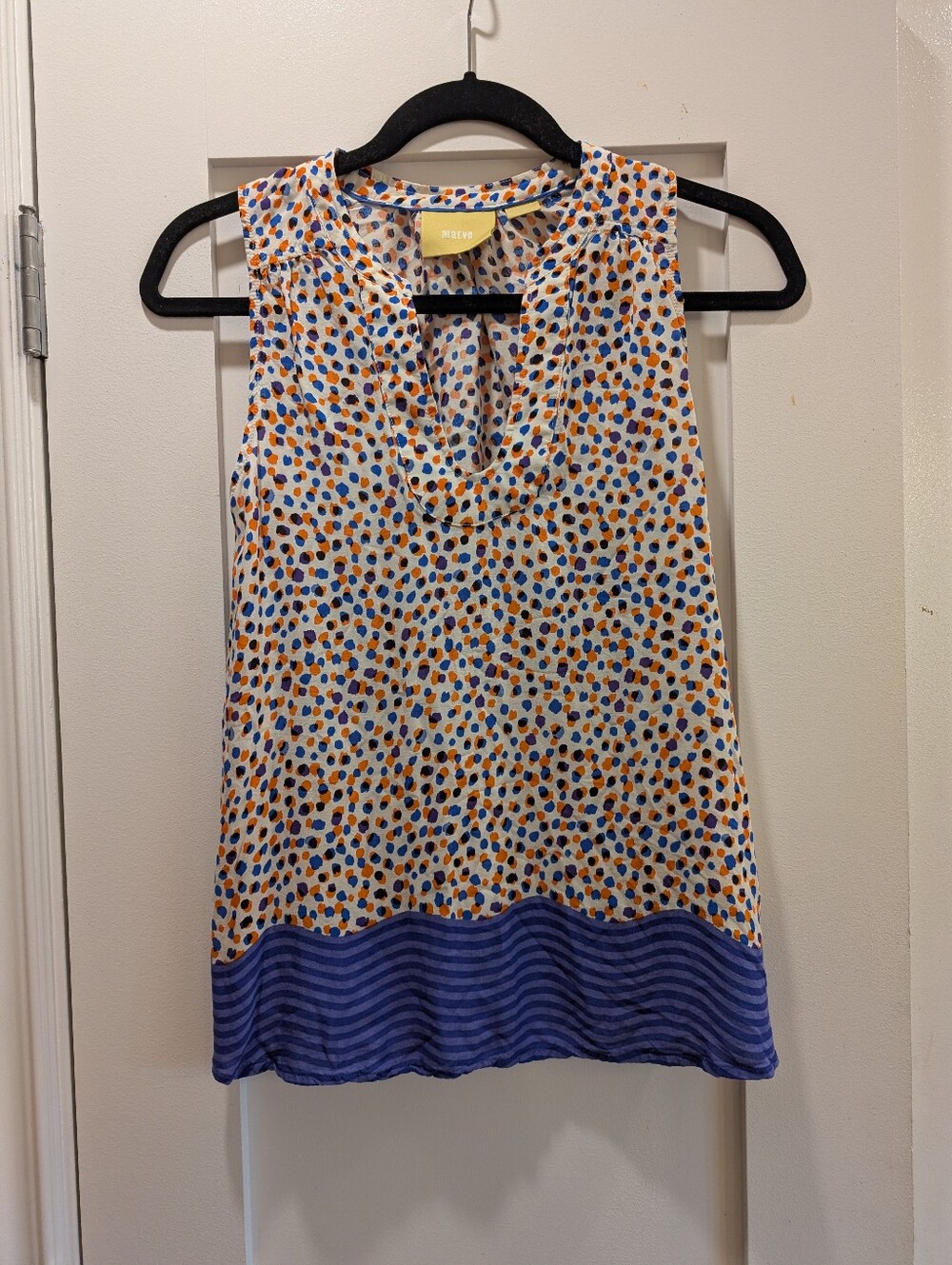 Maeve Dotted Swing Top,12